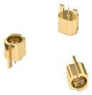 Wurth Elektronik 60114202122305 RF / Coaxial Connector SMP Straight Plug Board Edge End Launch 50 ohm Brass