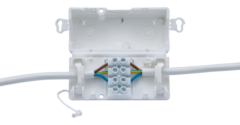 Hylec DEBOX SM40 DEBOX SM40 Junction Box In-Line 4 Pole 24 A mm2 Polypropylene White 80 mm x 35 25 New