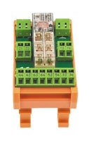 Schrack - TE Connectivity 3-1415042-1 3-1415042-1 Power Relay 5PST-NO SPST-NC 24 VDC 8 A SR6Z DIN Rail Non Latching