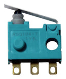 Panasonic ASQ10417 Microswitch Standard Leaf Lever Spdt Solder Lug 100 mA 30 V