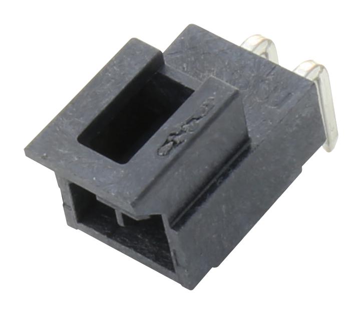Molex 105313-1202 Pin Header Right Angle Power 2.5 mm 1 Rows 2 Contacts Through Hole