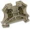 Weidmuller 102020 WDU6 102020 WDU6 DIN Rail Mount Terminal Block 2 Ways 22 AWG 8 6 mm&Acirc;&sup2; Screw 41 A