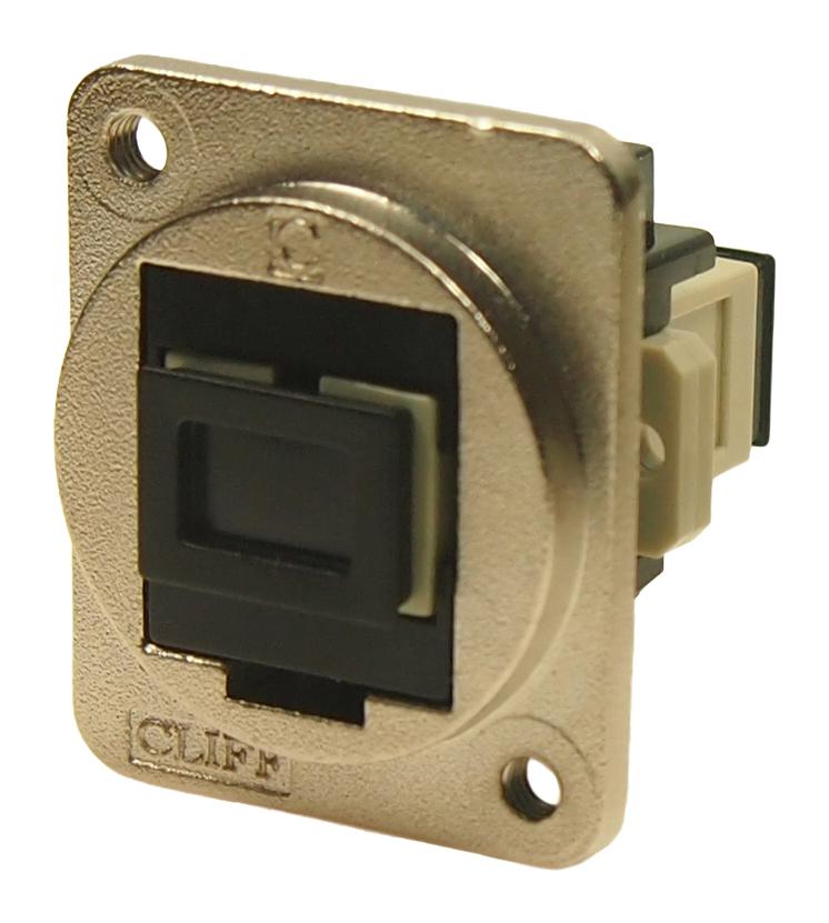 Cliff Electronic Components CP30216M3 CP30216M3 Fiber Optic Adapter Multi Mode M3 SC Simplex Straight FT