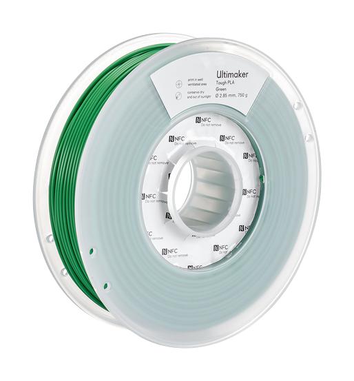 Ultimaker 202303 3D Printer Filament Green 2.85 mm PLA 151 &deg;C 750 g