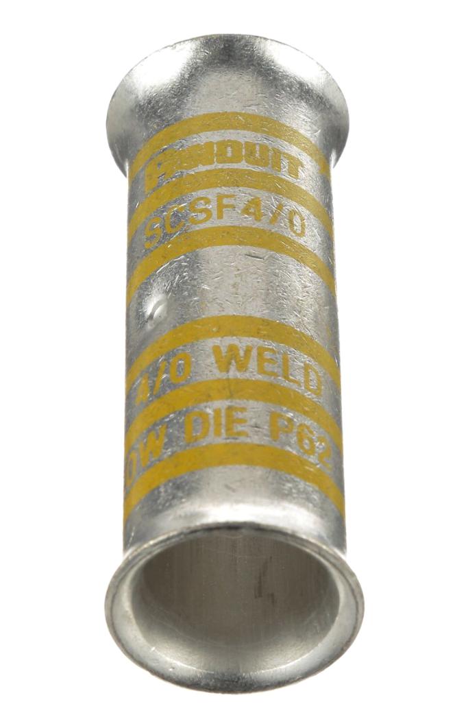 Panduit SCSF4/0-X Terminal Butt Splice 4/0AWG Uninsul