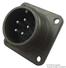 AMPHENOL MS3102A-14S5P Circular Connector, MIL-DTL-5015 Series, Box Mount Receptacle, 5 Contacts, Solder Pin, Threaded