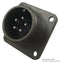 AMPHENOL MS3102A-14S5P Circular Connector, MIL-DTL-5015 Series, Box Mount Receptacle, 5 Contacts, Solder Pin, Threaded