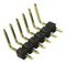 Amphenol ICC 10129379-906003BLF Pin Header Board-to-Board 2.54 mm 1 Rows 6 Contacts Through Hole Right Angle