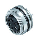 Binder 09-0132-290-12 Circular Connector 723 Series Panel Mount Receptacle 12 Contacts PCB Socket Threaded