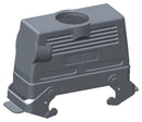 TE Connectivity T1280242129-000 T1280242129-000 Heavy Duty Connector Hood Top Entry Aluminium Alloy Body 2 Lever H24B