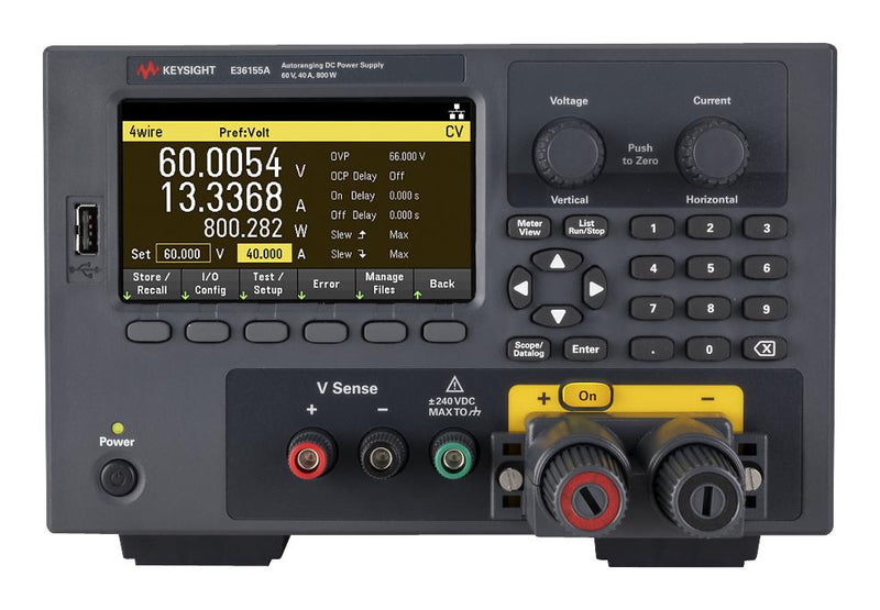 Keysight Technologies E36155A Bench Power Supply Autoranging Programmable 1 Output 0 V 60 A 40 New