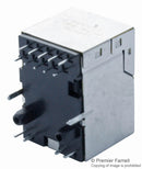 BEL Magnetic Solutions V890-1AX1-A1 Modular Connector RJ45 Jack 1 x (Port) 8P8C Cat5e Through Hole Mount