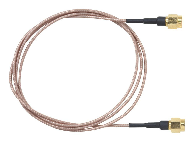 POMONA 4846-UU-60 RF / Coaxial Cable Assembly, RG178B/U, SMA Straight Plug, SMA Straight Plug, RG178B, 50 ohm, 4.9 ft