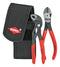 Knipex 00 20 72 V02 Plier Set Mini Diagonal Cutter Cobra Water Pump Pouch 3 Piece