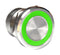 Bulgin MC22MCSGR Vandal Resistant Switch Dpdt Natural MC Series Off-(On) Green Red Wire Leaded