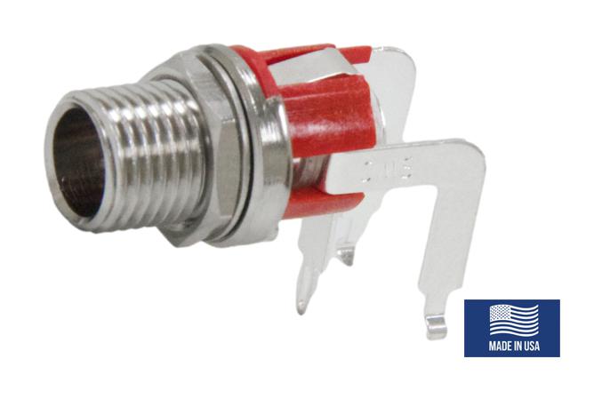 SWITCHCRAFT/CONXALL L721RALP Conn DC Power Jack 2.1MM 5A/12V