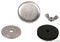 HOFFMAN ENCLOSURES AS050SS HOLE SEAL, STAINLESS STEEL, 22MM