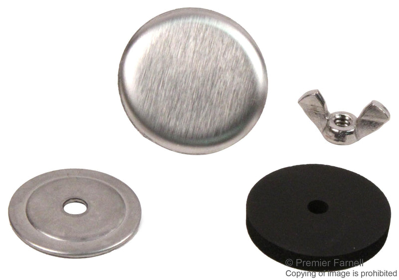 HOFFMAN ENCLOSURES AS050SS HOLE SEAL, STAINLESS STEEL, 22MM