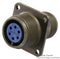 AMPHENOL INDUSTRIAL 97-3100A-18-1S CIRCULAR CONNECTOR RECEPTACLE, SIZE 18, 10 POSITION, WALL
