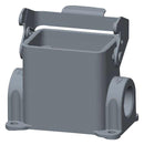TE Connectivity T1610063220-000 T1610063220-000 Heavy Duty Connector Base Bulkhead Mount Side Entry Aluminium Alloy Body 1 Lever