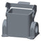 TE Connectivity T1610063220-000 T1610063220-000 Heavy Duty Connector Base Bulkhead Mount Side Entry Aluminium Alloy Body 1 Lever