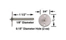 Omega RTD-860 RTD-860 RTD Sensor -200 &Acirc;&deg;C 230 100 ohm RTD-800 Series