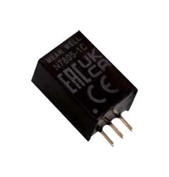 Mean Well N7805-1C DC/DC Converter &plusmn;5V Config O/P 1 Output 5 W V A N78