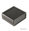 HAMMOND 1593KBK Plastic Enclosure, Recessed Top, Instrument, ABS, 67.22 mm, 66.22 mm