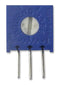 BOURNS 3386X-1-225LF Trimmer Potentiometer, 2.2 Mohm, 500 mW, &plusmn; 10%, 3386X Series, 1 Turns, Through Hole