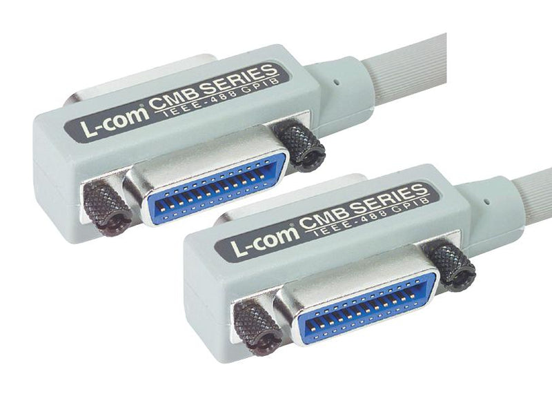 L-COM CMB24-2M Computer Cable Ieee 488 (GPIB) 6.5 ft 2 m Beige New