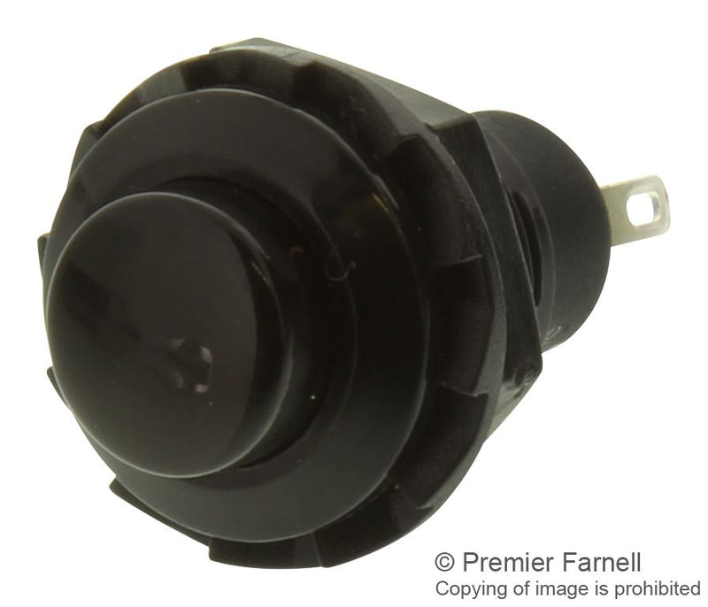 MULTICOMP R13-502A-05-B Pushbutton Switch, Off-(On), SPST, 125 V, 3 A, Solder
