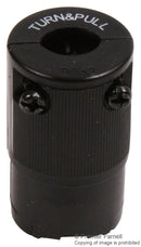 HUBBELL WIRING DEVICES HBL7464V POWER ENTRY CONNECTOR, RECEPTACLE, 2P2W, 15A 125V, ML-1R