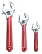 JONARD TOOLS AW-6810 ADJUSTABLE WRENCH SET, SIZE 6"/8"/10"