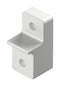 Rittal 1485400 Mounting Bracket Wall Nylon (Polyamide) Fibreglass Reinforced AX Series Enclosures