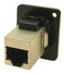 Cliff Electronic Components CP30220SM3B CP30220SM3B In-Line Adapter Cat5e Shld M3 Hole RJ45 Adaptor FT Jack 8 Ways