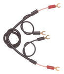 Pomona 1756-48. Test Lead Spade Lugs x2 2 kV 20 A Black Red 1.219 m