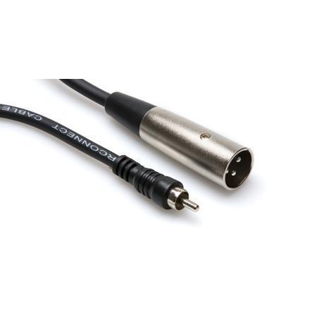 Hosa XRM-102 2FT XLR Male TO RCA Plug BALANCED-TO-UNBALANCED 73T5907