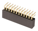Wurth Elektronik 613034243121 Board-To-Board Connector 2.54 mm 34 Contacts Receptacle WR-PHD Series Through Hole 2 Rows