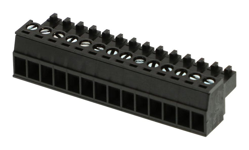 Molex 39500-0014 Pluggable Terminal Block 3.5 mm 14 Ways 30AWG to 16AWG 1.5 mm&Acirc;&sup2; Screw 8 A
