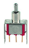 MULTICOMP 1MS3T2B4VS2RE Toggle Switch, SPDT, Non Illuminated, On-Off-On, 1MS Series, Through Hole, 100 mA