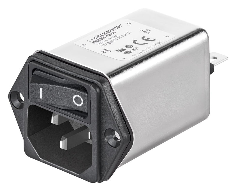 Schaffner FN9266B-6-06 IEC Filter Medical 3MH 6A 250VAC