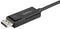 Startech CDP2DP142MBD CDP2DP142MBD Audio / Video Cable Assembly USB Type C Plug Displayport 6.6 ft 2 m Black New