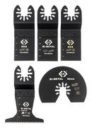CK Tools T0870 Multitool Blade Set 5Pcs Blades( Wood & BIM)