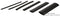 THOMAS & BETTS HSKIT HEAT-SHRINK TUBING KIT, 6" LENGTH