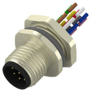 TE Connectivity T4171220008-001 Sensor Cable M12 Plug Free End 8 Positions 200 mm 7.9 "