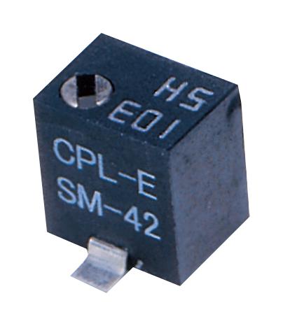 Nidec Copal Electronics SM-42TX103 Trimpot Multi Turn RuO2 Cermet Top Adjust 10 Kohm Surface Mount 11 Turns