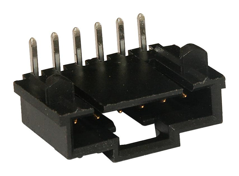 Molex 70555-0005 Wire-To-Board Connector 2.54 mm 6 Contacts Header SL 70555 Series Through Hole 1 Rows