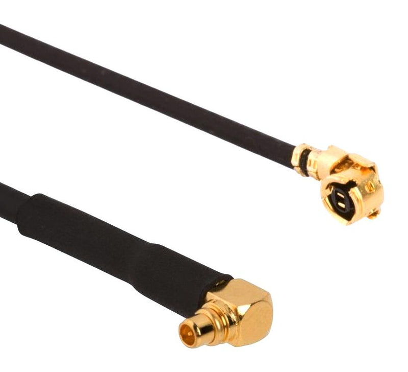 Amphenol RF 095-900-553-100 095-900-553-100 Cable Assy R/A MMCX-R/A AMC Plug 100MM New