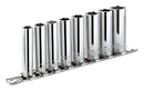 Facom RL.40E Socket Set 8 x 1/4" Long-Reach Metric 6 Point 3.2/4/5/5.5/6/7/8/9mm RLA Sockets