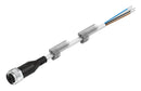 Festo NEBU-M12G5-K-2.5-LE4 Sensor Cable M12 Receptacle Free End 4 Positions 2.5 m 8.2 ft